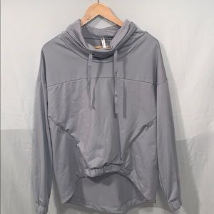 Fabletics Grey pullover athletic sweater